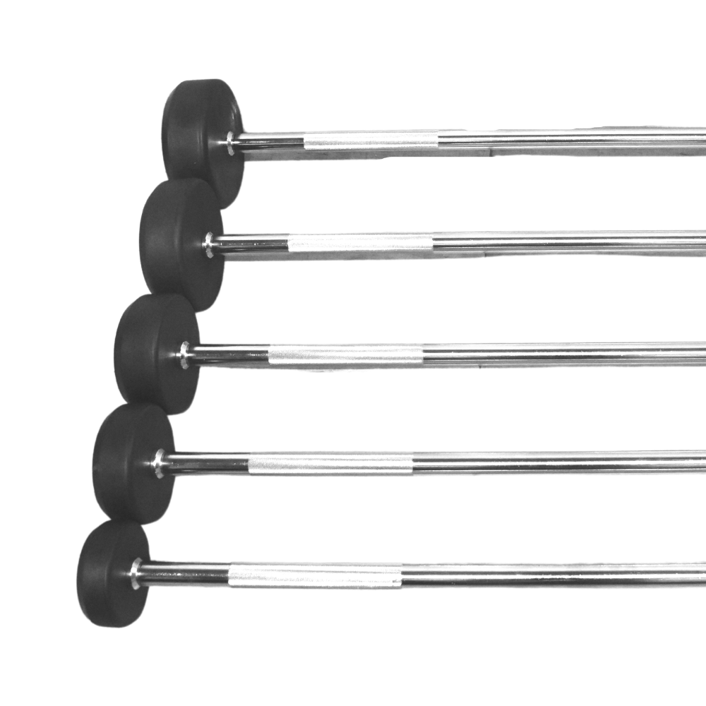 Set de barras rectas con peso integrado