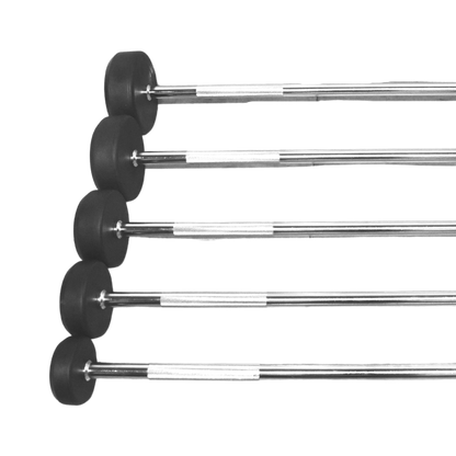 Set de barras rectas con peso integrado