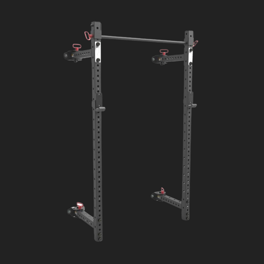 Rack plegable multifuncional (pull-ups, bench press, squats)