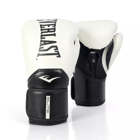 Guantes Everlast Elite 2 - Blanco y Negro
