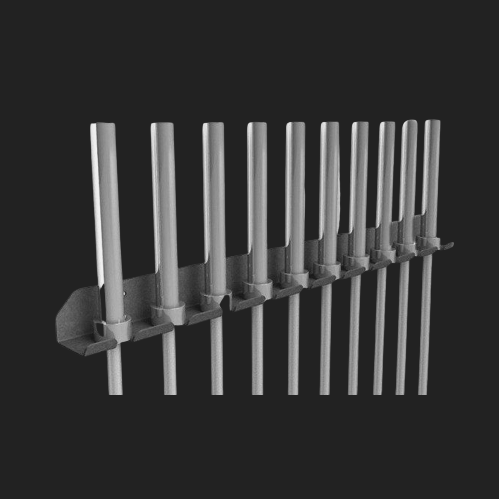 Rack de pared para 10 Barras