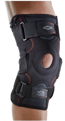 Rodillera Doble Visagra Talla CH Negra Sock Doctor