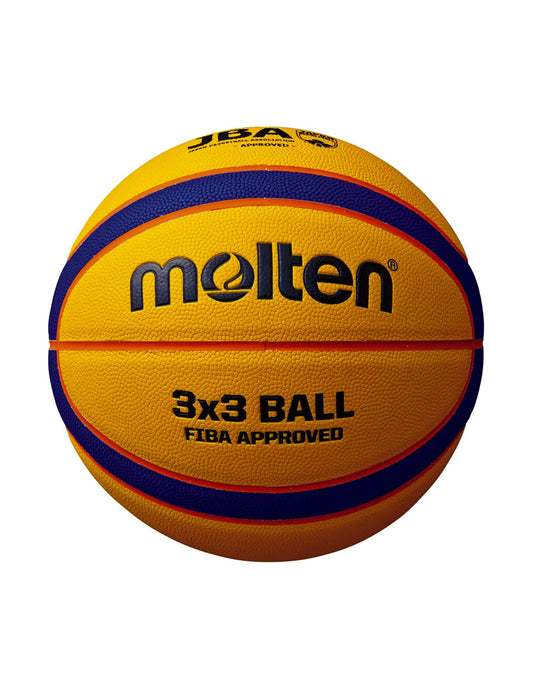 Balón De Basquetbol Piel Sintética 3x3 No.7 B33T5000 Para Competencia Profesional Molten