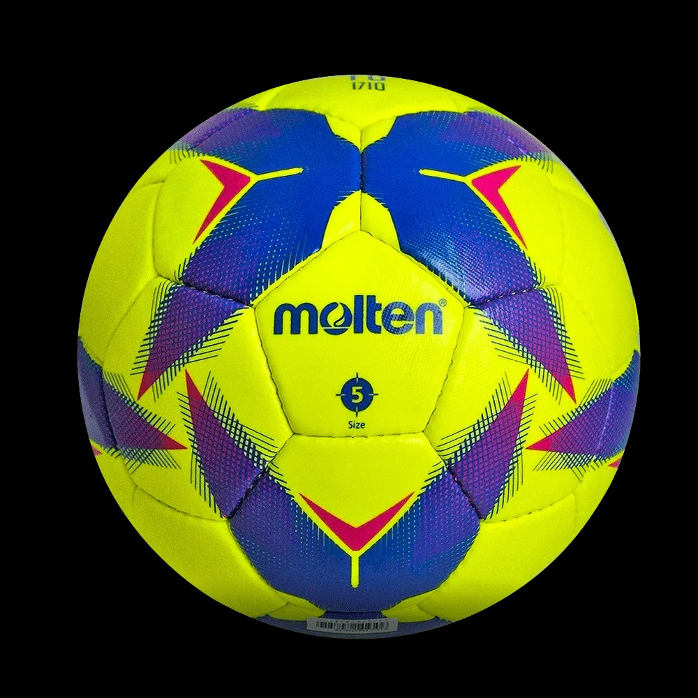 Balón De Futbol Soccer Forza F5R1710-Yb Piel Sintética Cosido A Mano Amarillo Azul No.5 Molten