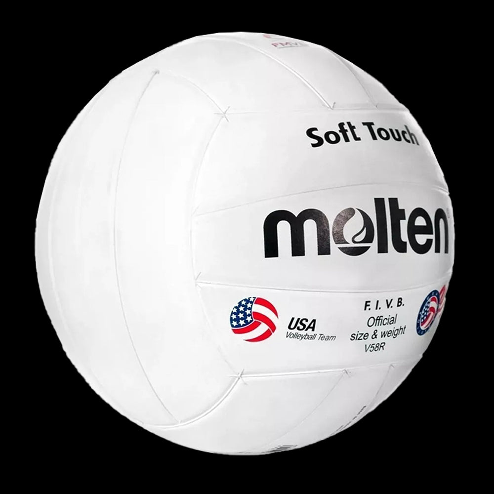 Balón De Voleibol Clásico V58R Hule Natural Moldeado No 5 Molten