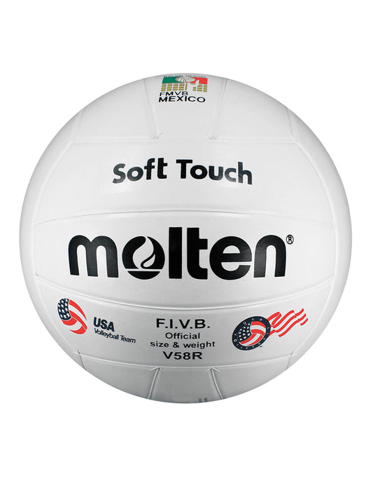 Balón De Voleibol Clásico V48R Hule Natural Moldeado No 4 Molten