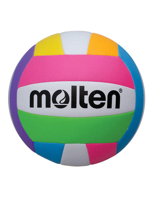 Balón De Voleibol Recreativo MS500-Neon PU Laminado Cosido A Maquina No 5 Molten