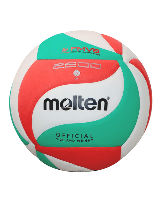 Balón De Voleibol Soft PU Laminado V5M2200 Laminado No 5 Molten