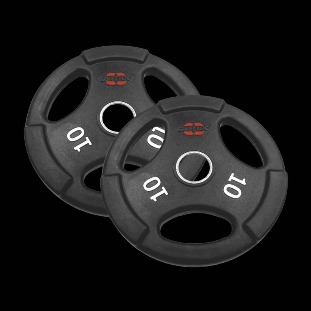 Disco de Acero Recubierto PU 10 Kg 22 Lbs RVT