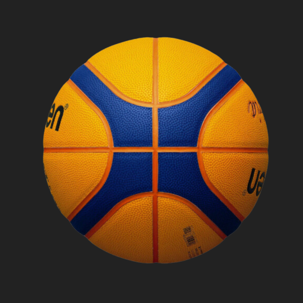 Balón De Basquetbol Piel Sintética 3x3 No.7 B33T5000 Para Competencia Profesional Molten