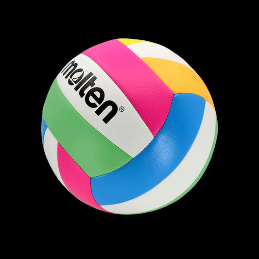 Balón De Voleibol Recreativo MS500-Neon PU Laminado Cosido A Maquina No 5 Molten
