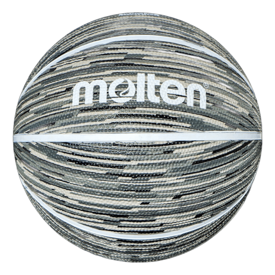 Balon de basquetbol B7F1600-KW Graphics Series hule natural negro/blanco no.7 Molten