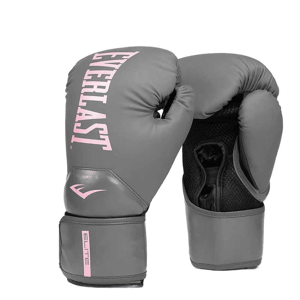 Guantes Everlast Elite 2 - Rosa y Gris