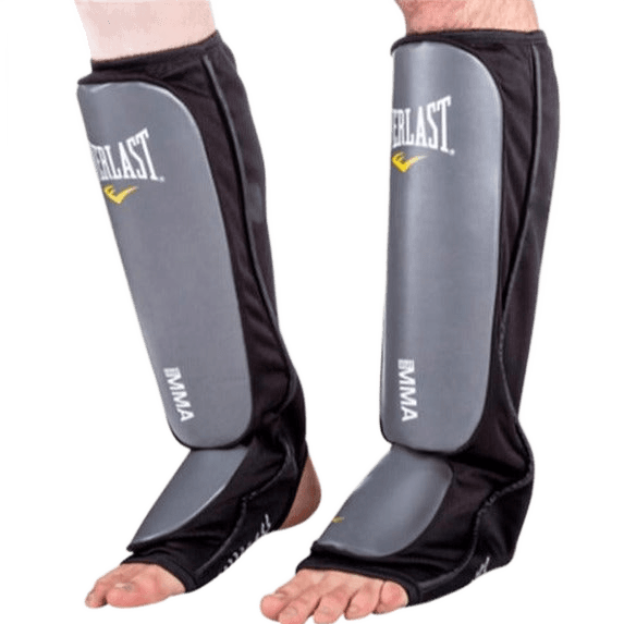 Espinilleras De Artes Marciales MMA Negro Everlast