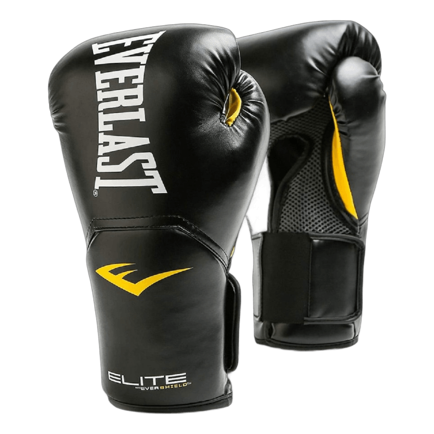 Guantes de Box Elite Everlast Negros