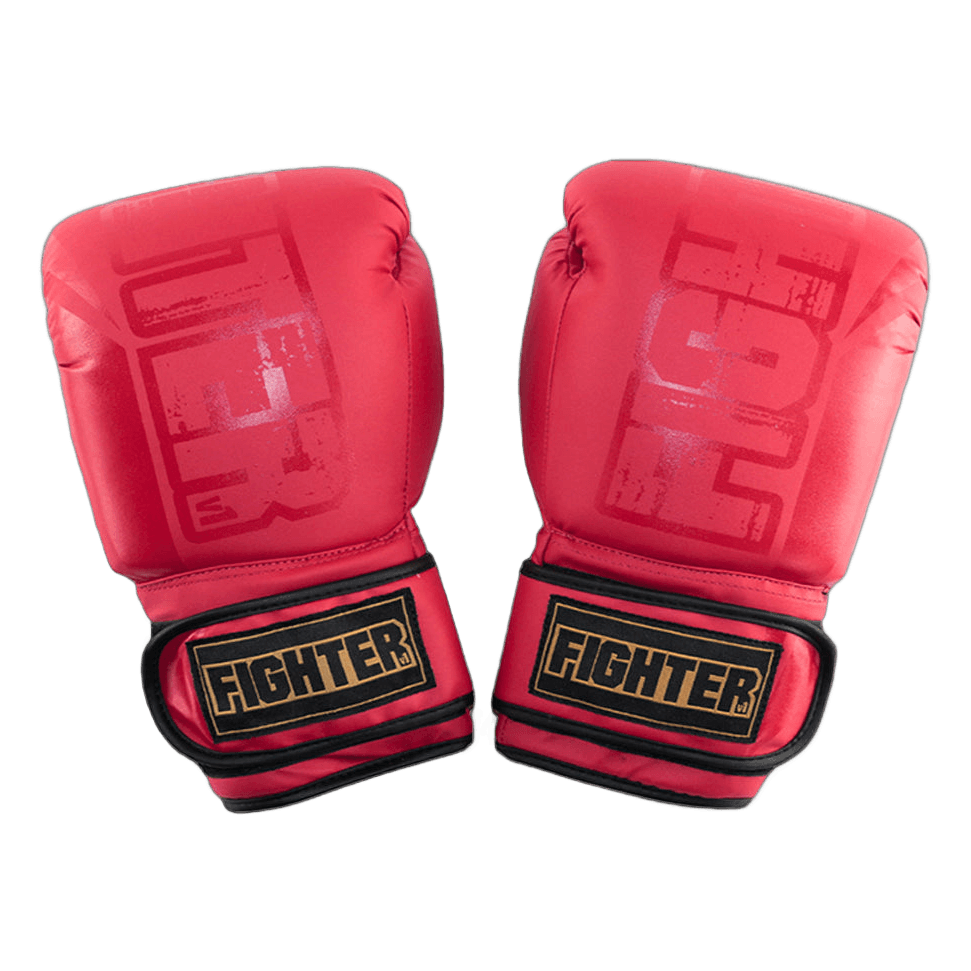 Guantes de Box Fighter Rojo, 12 oz Voit