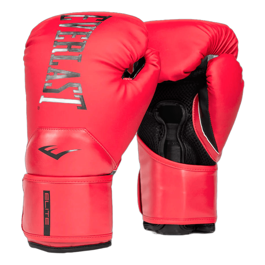 Guantes Everlast Elite 2 - Rojo y Negro