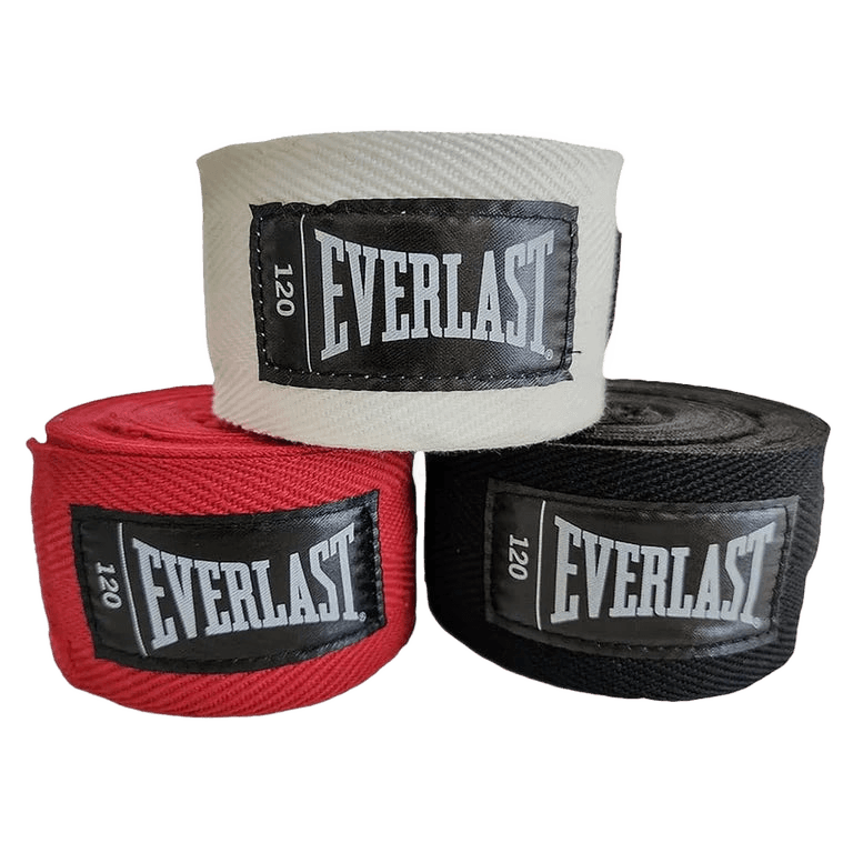 Set de 3 Pares de Vendas de Boxeo Everlast Core - Multicolor (3 Metros)