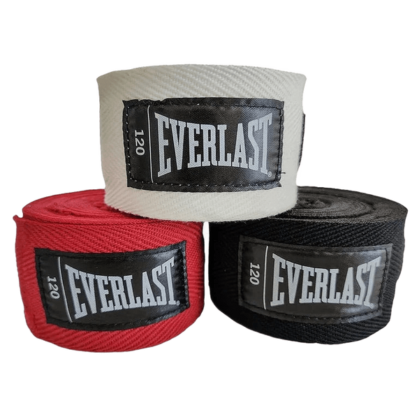 Set de 3 Pares de Vendas de Boxeo Everlast Core - Multicolor (3 Metros)