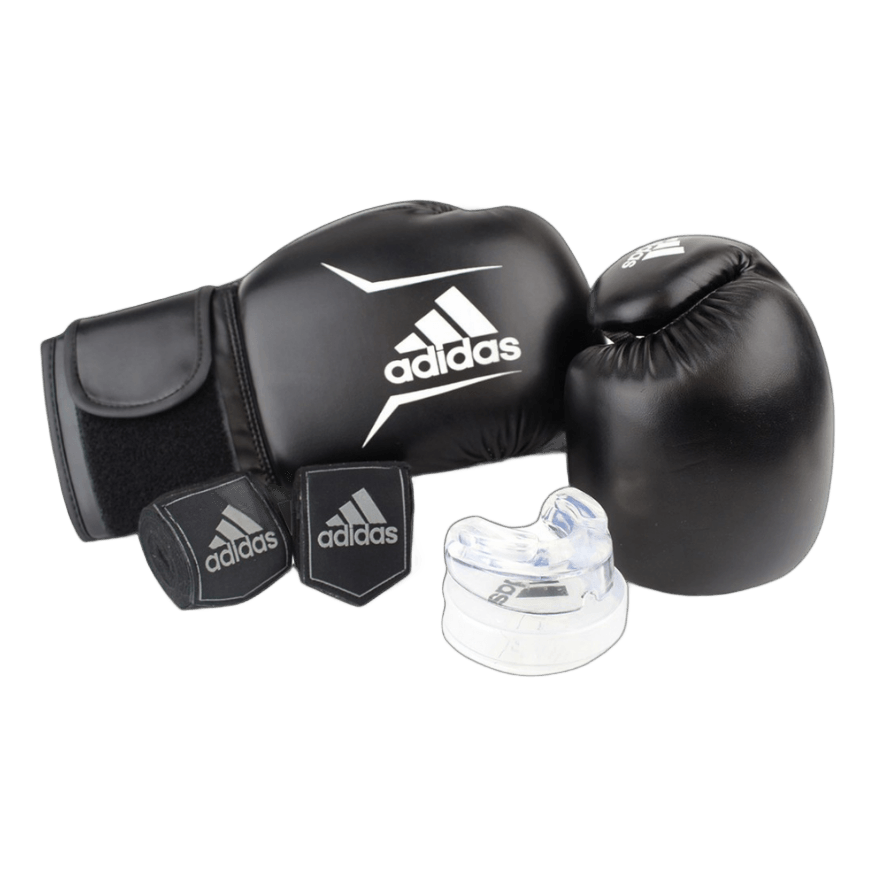 Set de Box Adidas Negro - Guantes y Accesorios