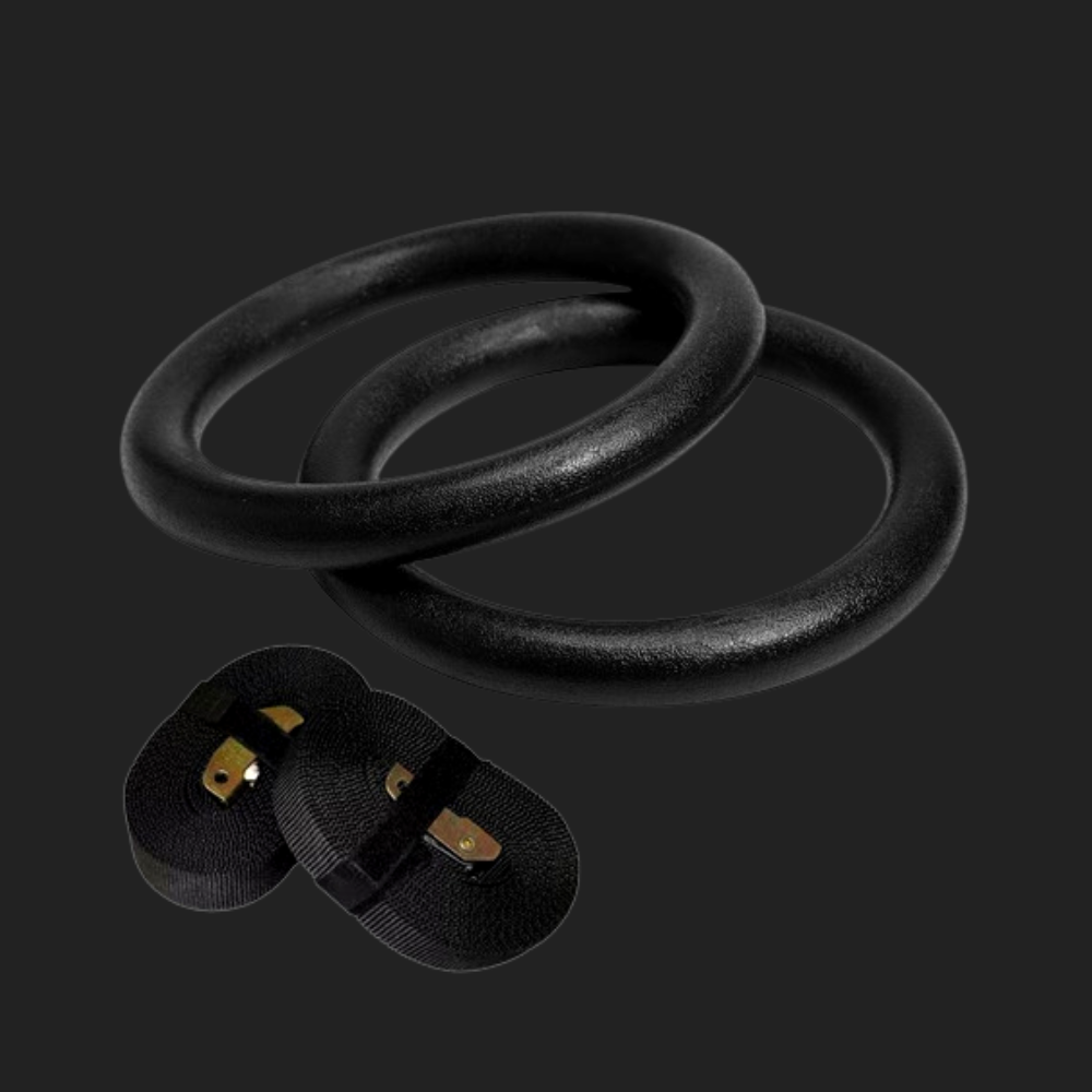 Aros de Gimnasia RVT con Correas Ajustables | CrossFit y Calistenia