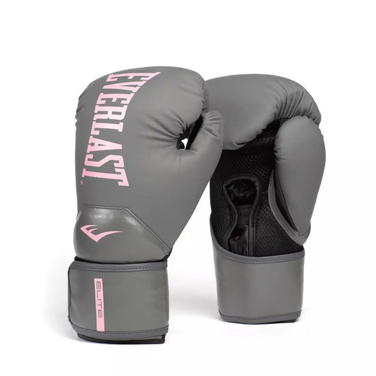 Guantes Everlast Elite 2 - Rosa y Gris