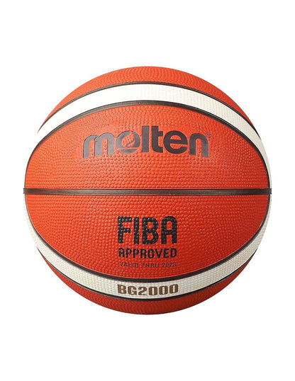 Balón De Basquetbol BG B7G2000-M3P Hule Natural Moldeado No.7 Molten