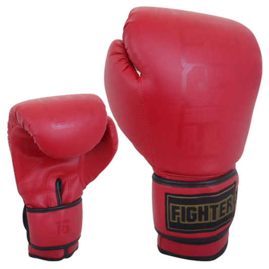 Guantes de Box Fighter Rojo 16 Oz Voit