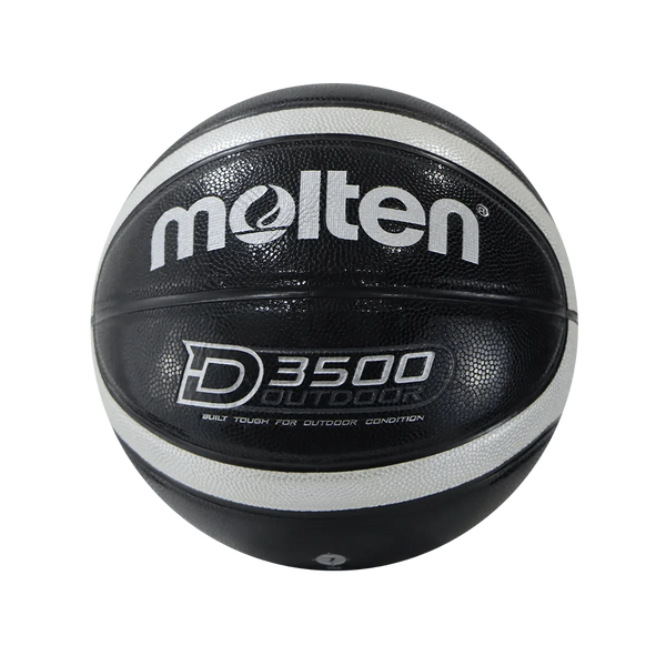 Balón De Basquetbol Tricfiba B7D3500-Ks Giugiaro Piel Sintética Negro/Gris No.7 Molten