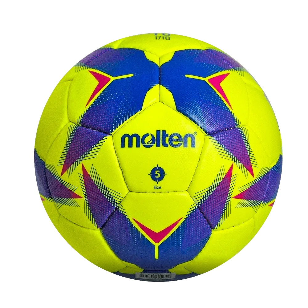 Balón De Futbol Soccer Forza F5R1710-Yb Piel Sintética Cosido A Mano Amarillo Azul No.5 Molten