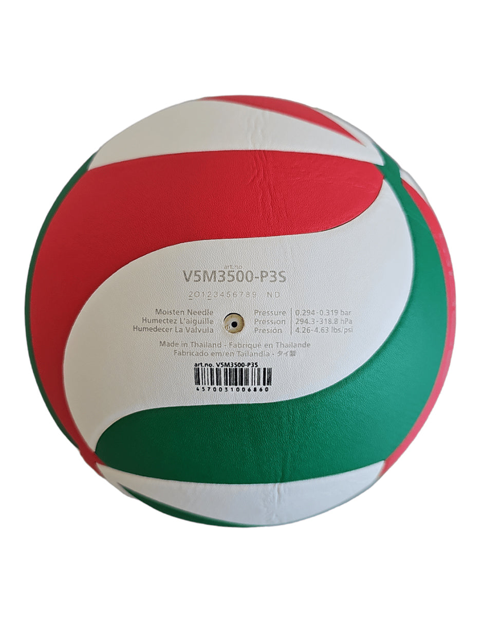 RVT Balon De Voleibol De Sala V5M3500 PU Laminado No 5 Molten