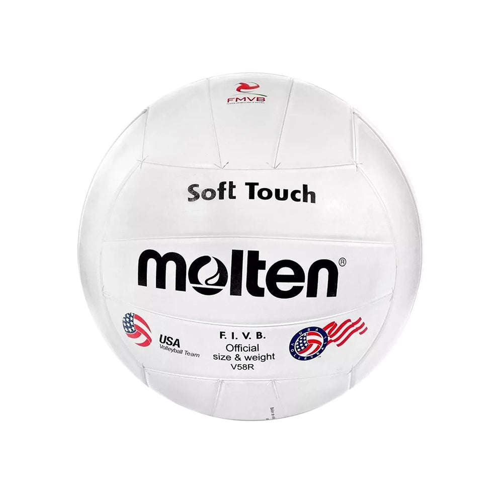 Balón De Voleibol Clásico V58R Hule Natural Moldeado No 5 Molten