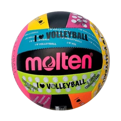 Balón De Voleibol Recreativo MS500-LUV PU Laminado Cosido A Maquina No 5 Molten