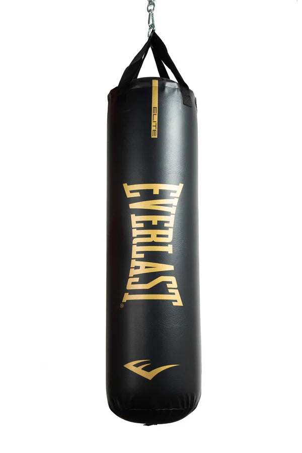 Costal de Boxeo Everlast Élite 70 LB - Negro con Dorado