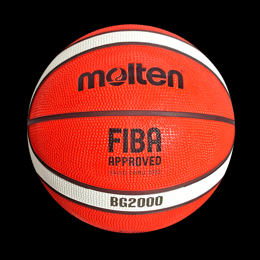 Balón De Basquetbol BG B7G2000-M3P Hule Natural Moldeado No.7 Molten