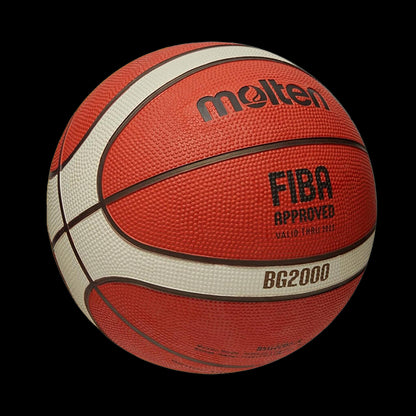 Balón De Basquetbol BG B7G2000-M3P Hule Natural Moldeado No.7 Molten
