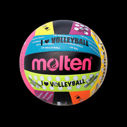 Balón De Voleibol Recreativo MS500-LUV PU Laminado Cosido A Maquina No 5 Molten