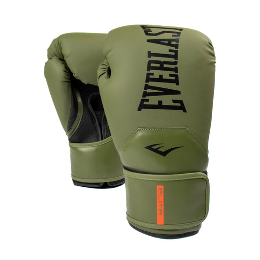 Guantes Everlast Pro Style Elite 2 - Color Verde Militar Edición Especial