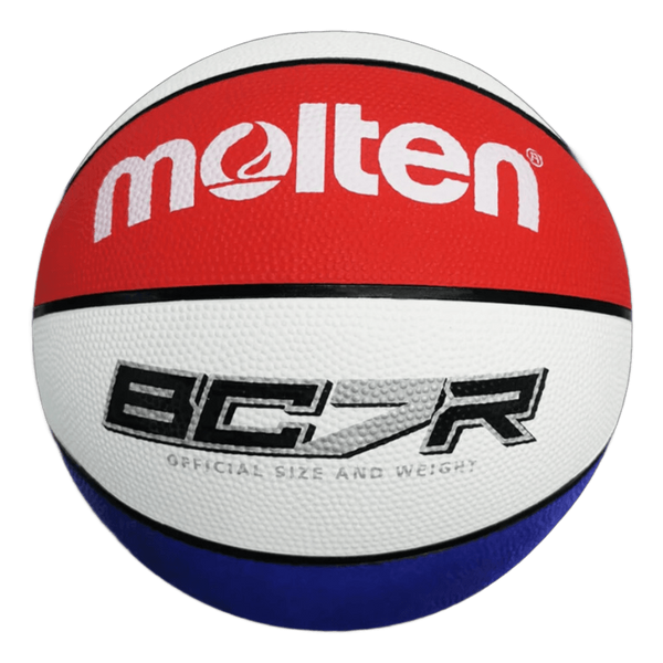 Balón De Basquetbol Exteriores TRICFIBA BC7R Hule Natural Moldeado No. 5 Molten