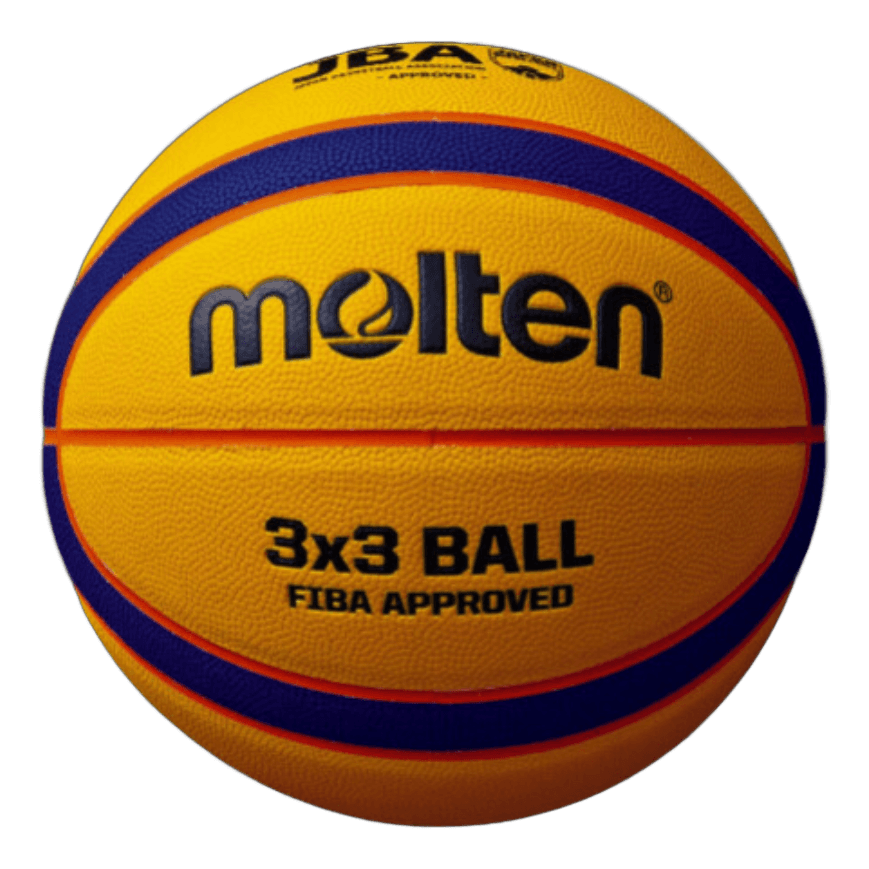 Balón De Basquetbol Piel Sintética 3x3 No.7 B33T5000 Para Competencia Profesional Molten