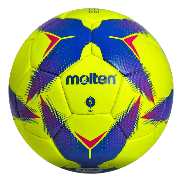 Balón De Futbol Soccer Forza F5R1710-Yb Piel Sintética Cosido A Mano Amarillo Azul No.5 Molten