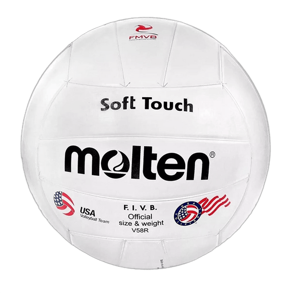 Balón De Voleibol Clásico V58R Hule Natural Moldeado No 5 Molten