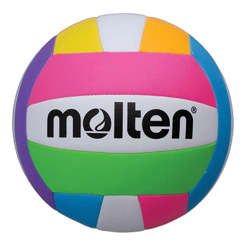 Balón De Voleibol Recreativo MS500-Neon PU Laminado Cosido A Maquina No 5 Molten