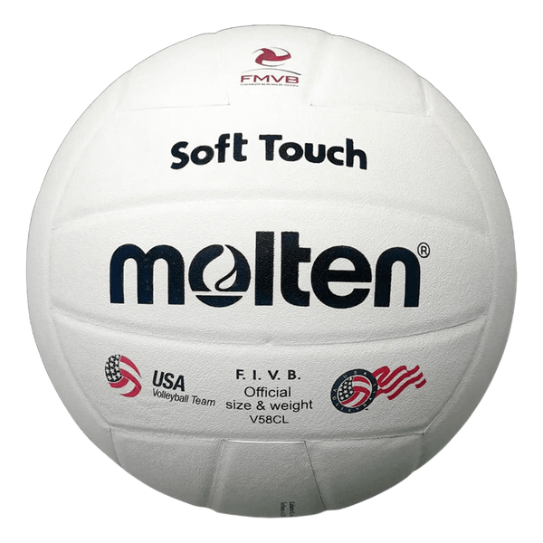 Balón De Voleibol Sala V58Cl Clásico Pu Laminado Blanco Blanco No.5 Molten
