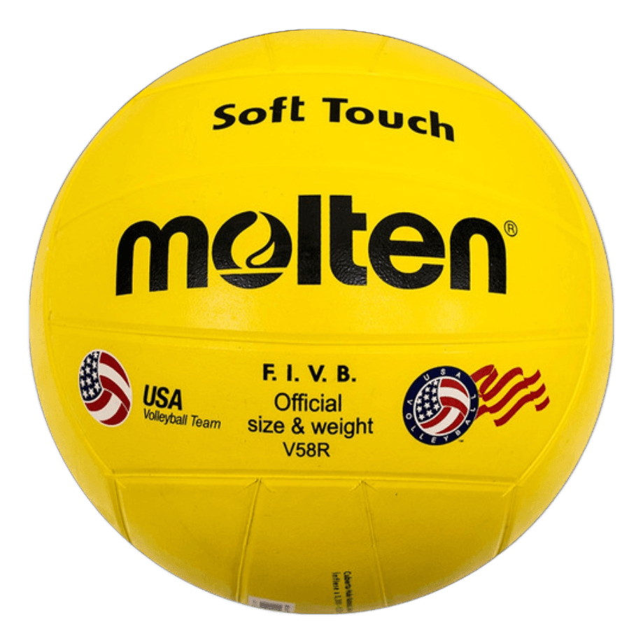 Balon de voleibol V58R-AM hule amarillo no.5 Molten