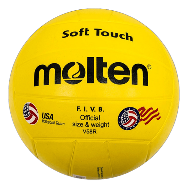 Balon de voleibol V58R-AM hule amarillo no.5 Molten