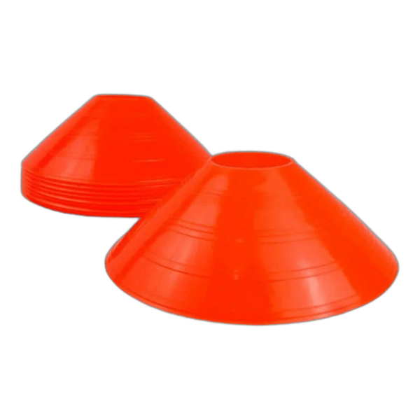Cono Tipo Plato Naranja 20 cm para Agilidad