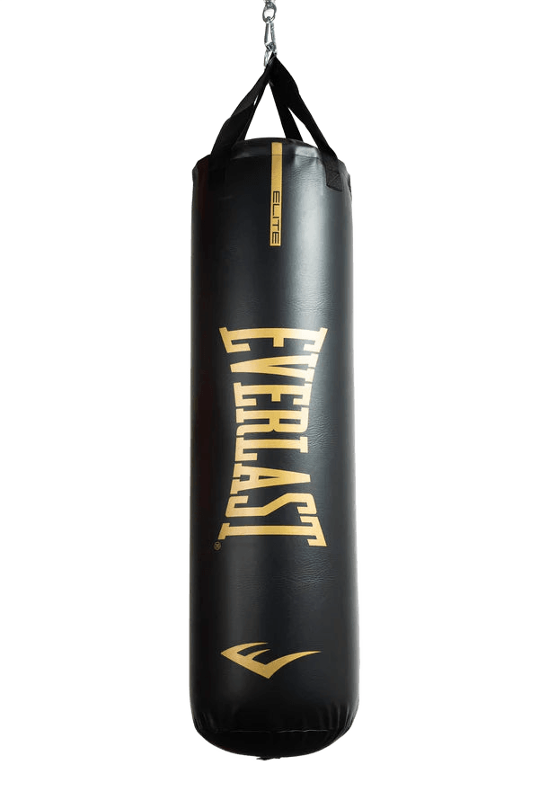 Costal de Boxeo Everlast Élite 70 LB - Negro con Dorado