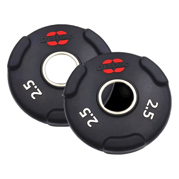 Disco De Acero Recubierto De PU 2.5 Kg 5 Lbs RVT