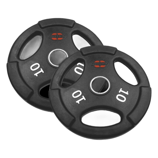 Disco de Acero Recubierto PU 10 Kg 22 Lbs RVT